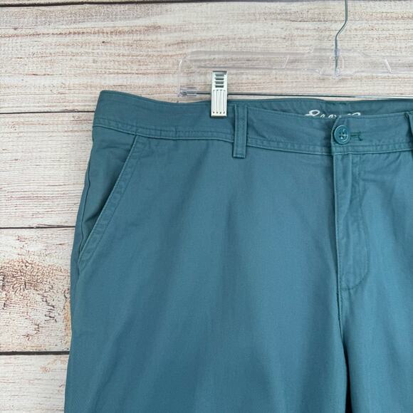 Eddie Bauer Legendwash Slightly Curvy Bermuda Shorts Women's 18 Marina Blue NEW - Picture 4 of 13